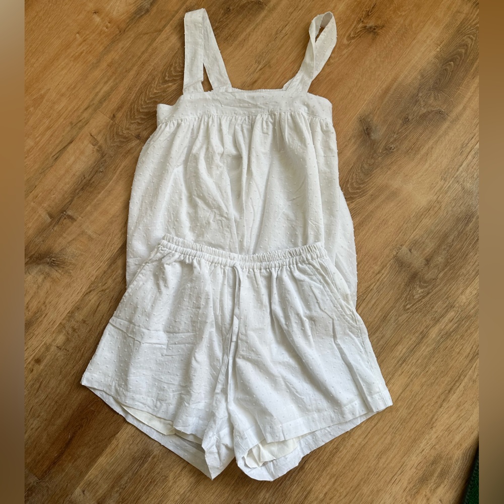 Piyama White Dot Pajamas
